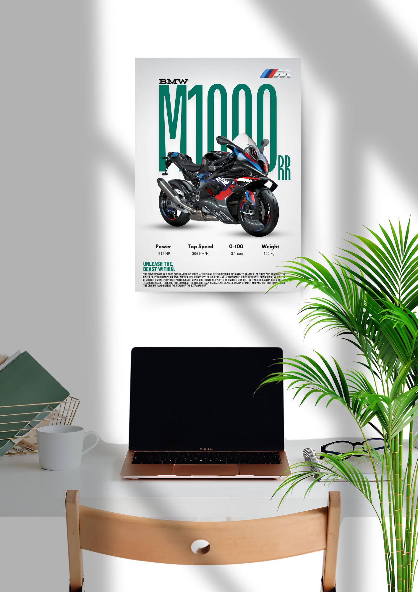 BMW M1000RR | A4 Poster