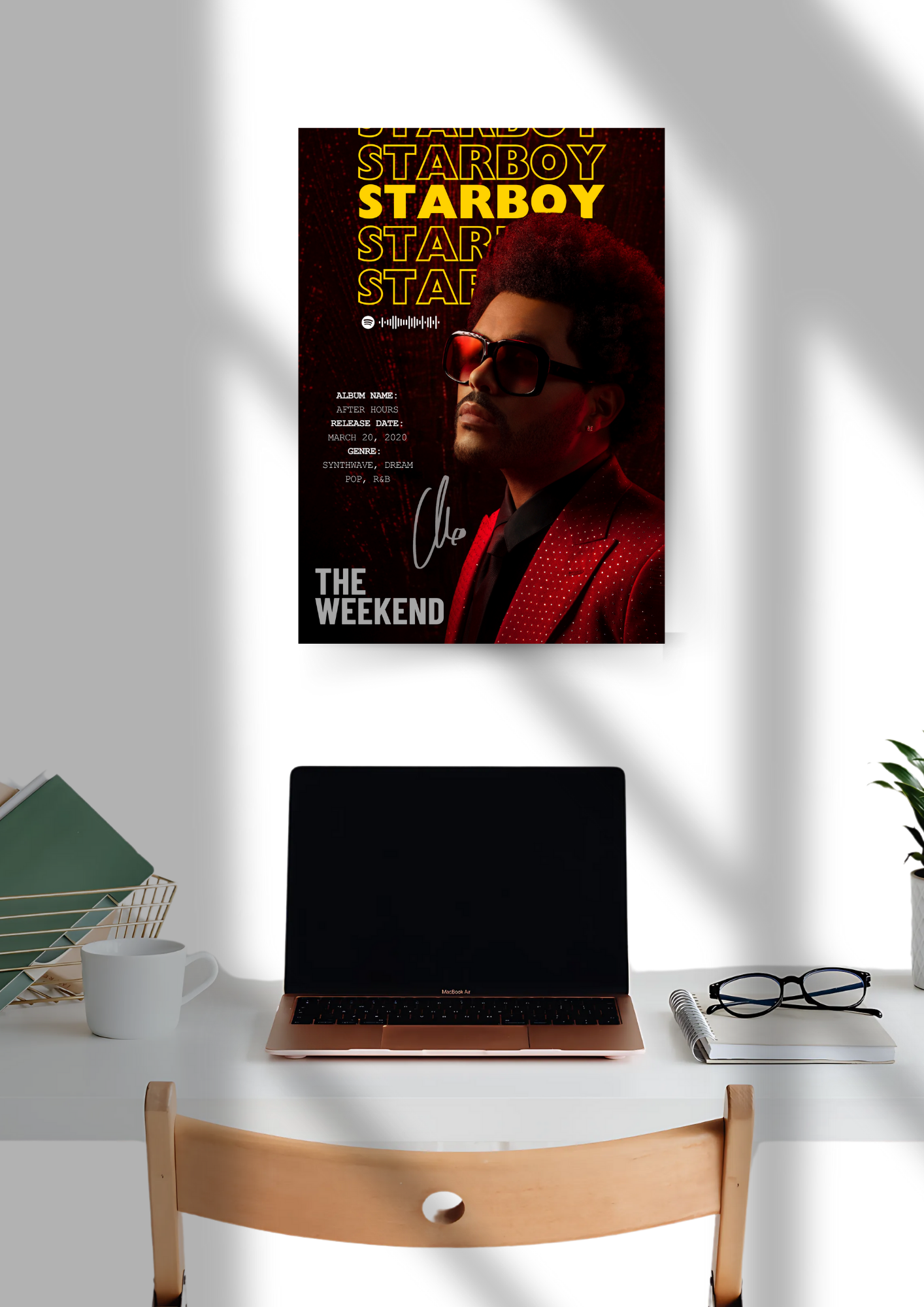 Starboy | A4 Poster