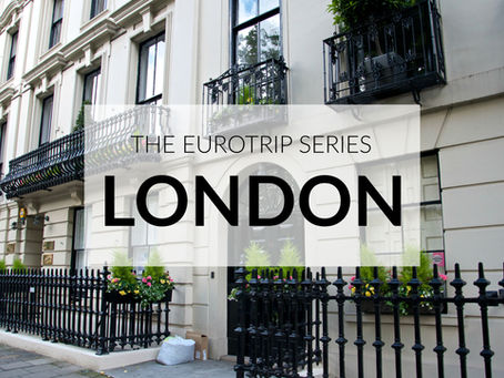 Just Touched Down in London Town