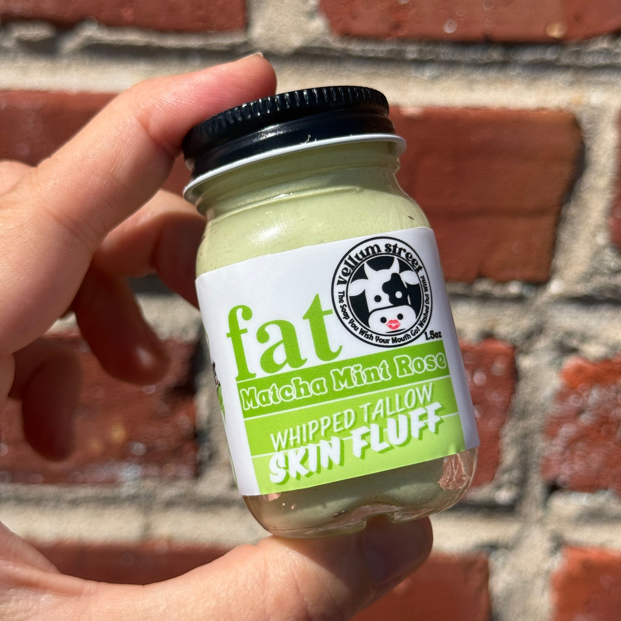 Scented Fat Marshmallow Fluff - Matcha Mint Rose, 1.5 oz mini