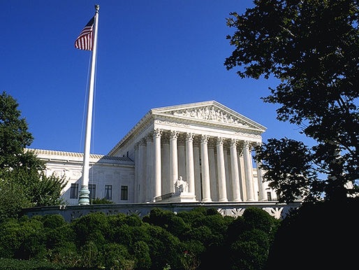 The United States Supreme Court building in Washington, D.C.