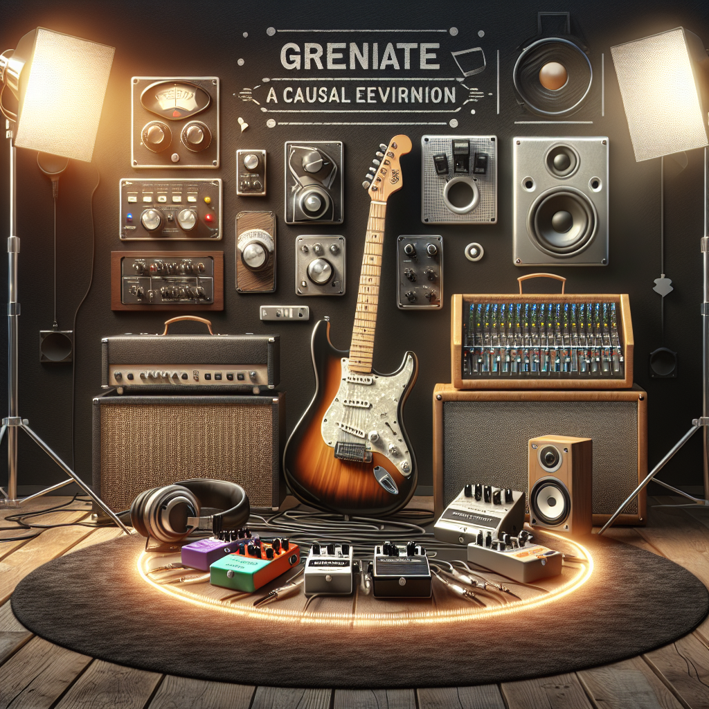 Electric Guitar Studio