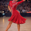 Thumbnail: Fiery Red Latin / Rhythm Competition Dress