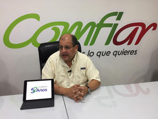 Director de la Caja de Compensación Cofrem, Orlando Solano Novoa, visitó la capital araucana en un i