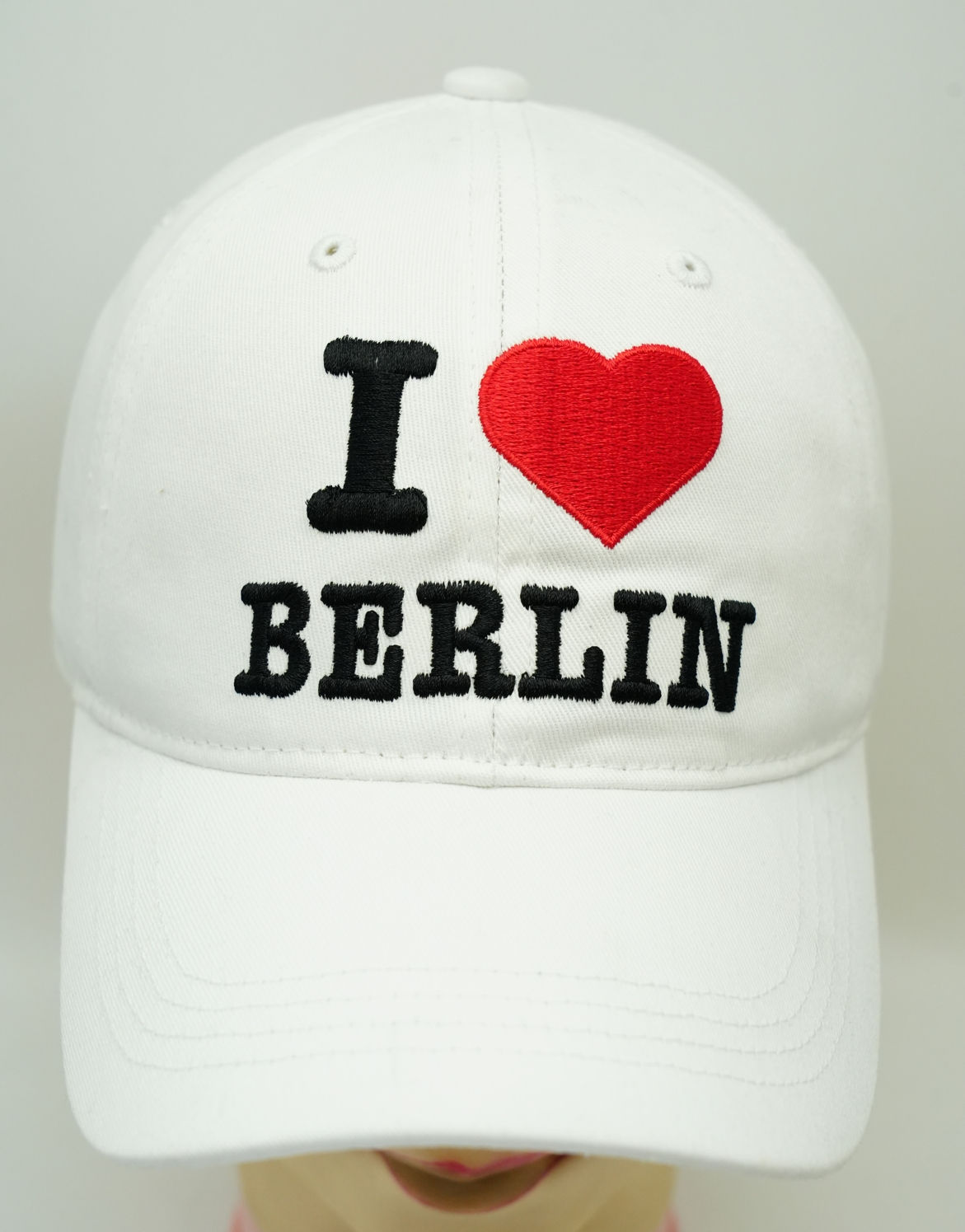 Mütze "I love Berlin weiß"