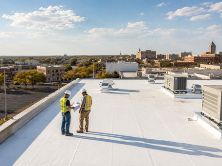 Commercial roofing service in San Angelo, TX