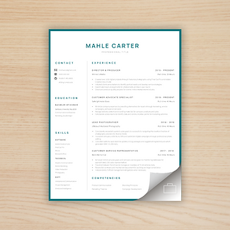 Mahle Carter - Resume Portfolio