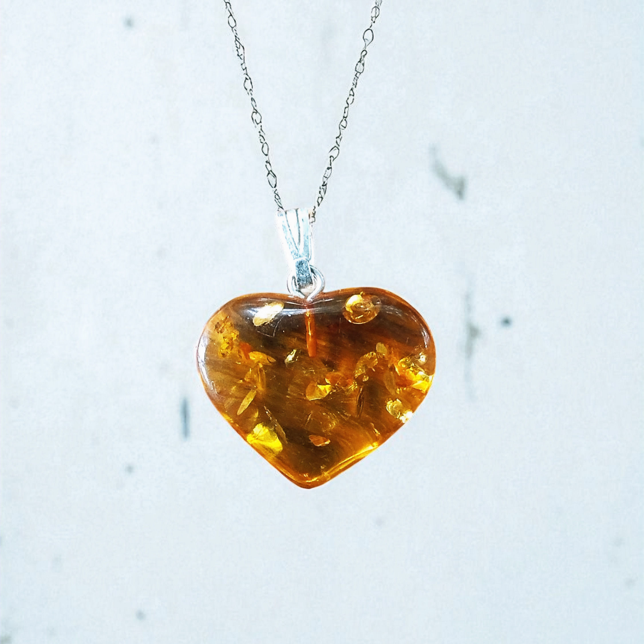 Rav hjerteanheng 20x18 mm