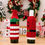 Thumbnail: Wine Bottle Cover For Christmas Decor 