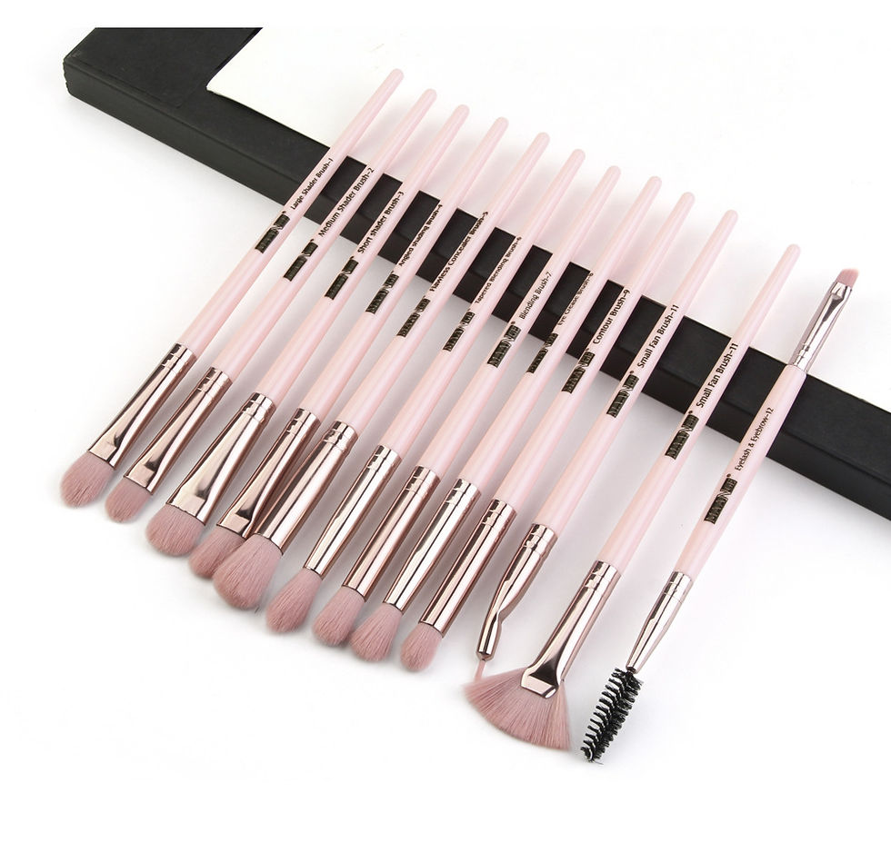 Thumbnail: 12 makeup brushes set