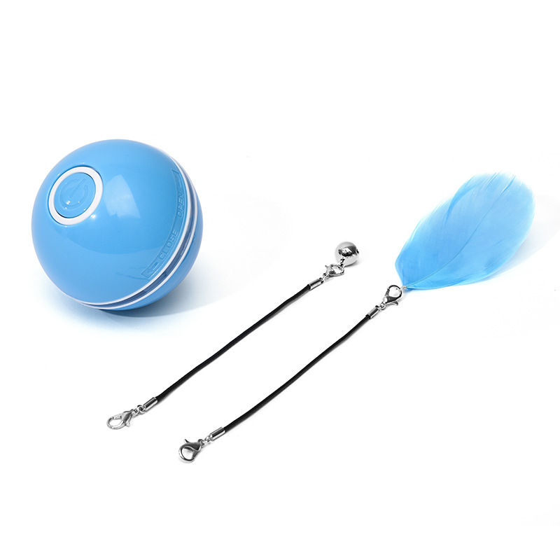 Thumbnail: LED Laser Electronic Rolling Pet Funny Cat Toy
