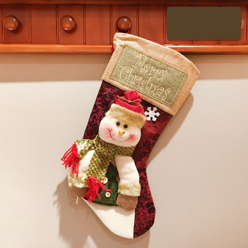 Thumbnail: Christmas decoration gift stocking
