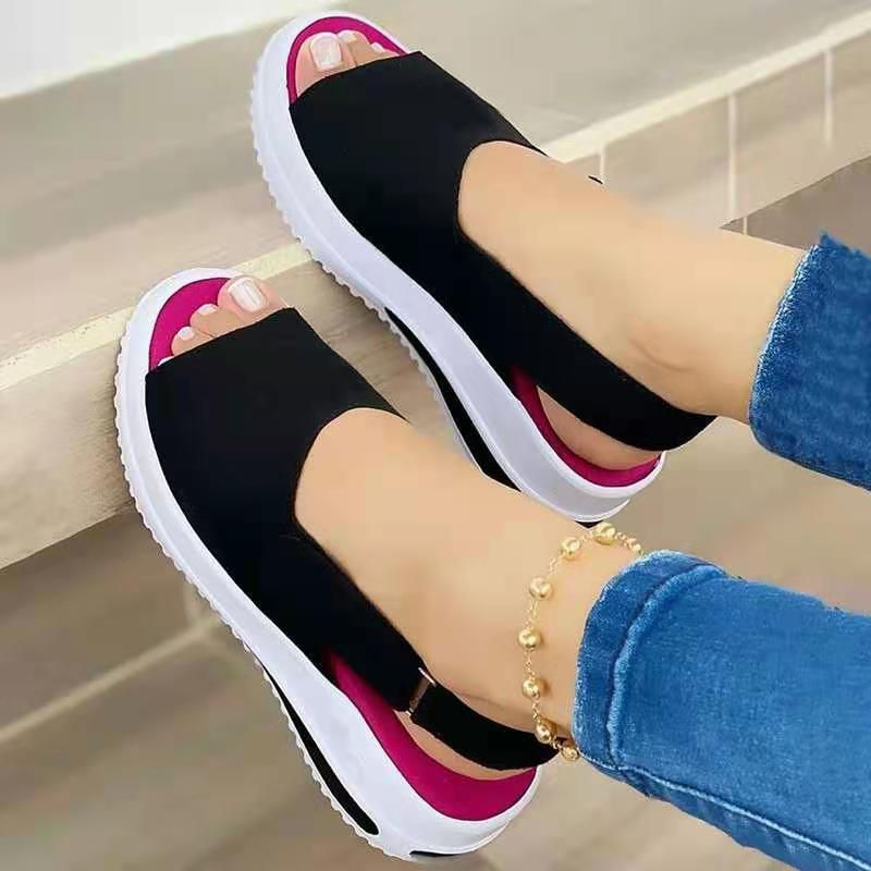 Thumbnail: Velcro Casual Summer Women Sandals