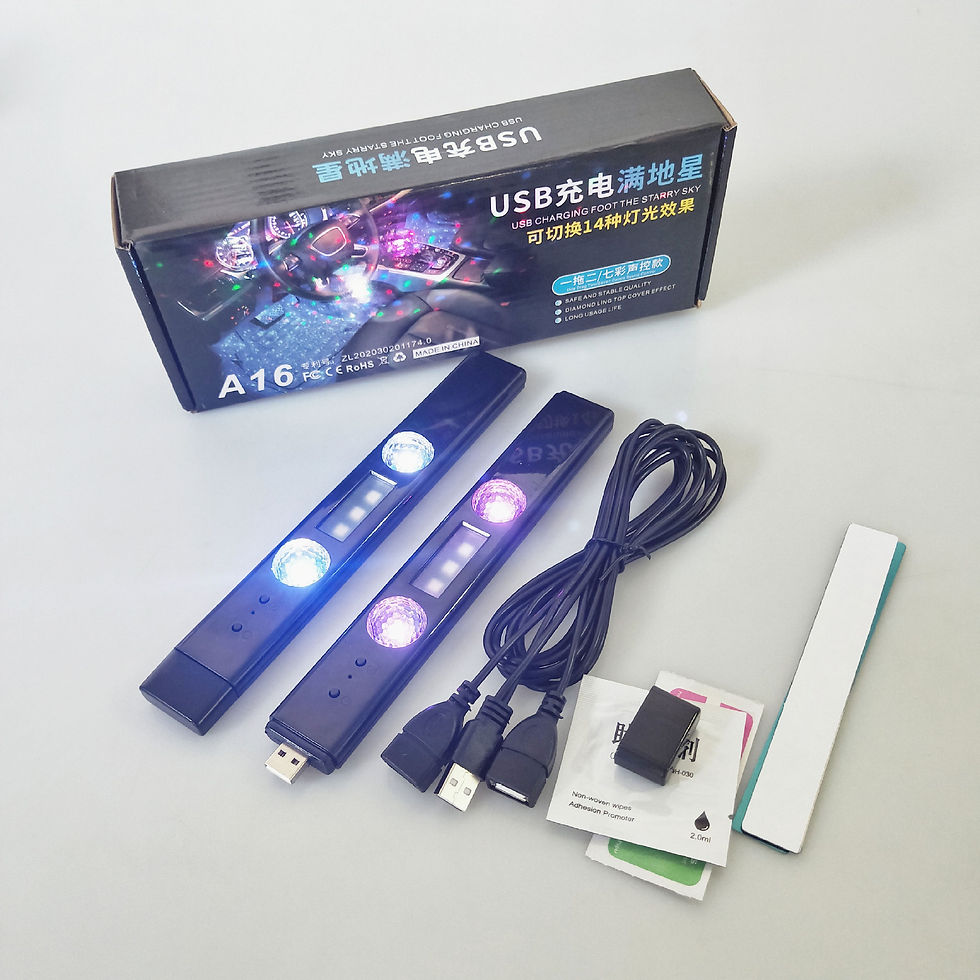 Thumbnail: Foot Soles Full Of Stars LED Atmosphere Light Car