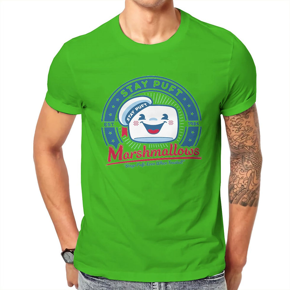 Thumbnail: Marshmallows Classic O Neck T Shirt Man's 