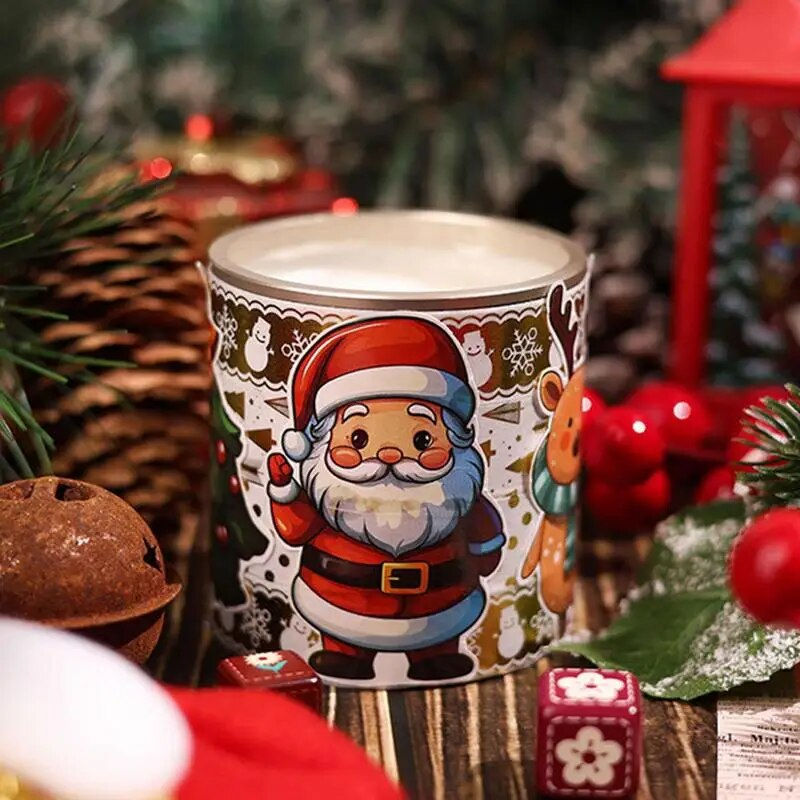 Thumbnail: 50 Pcs Christmas DIY Cartoon Graffiti Waterproof Stickers 