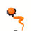 Thumbnail: Electric Cat Chaser Ball (Orange or Blue)