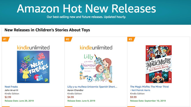 Neat Freaks Named A #1 New Release On Amazon!