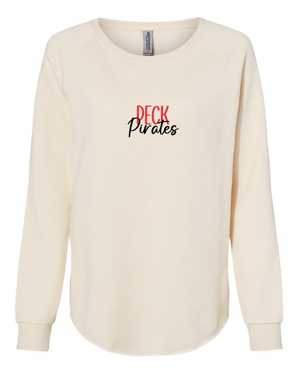 Thumbnail: Pirates Women's Wave Wash Crewneck Sweatshirt