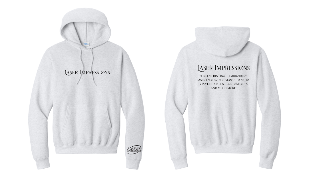 Laser Impressions Alternate Logo Port & Co Hoodie