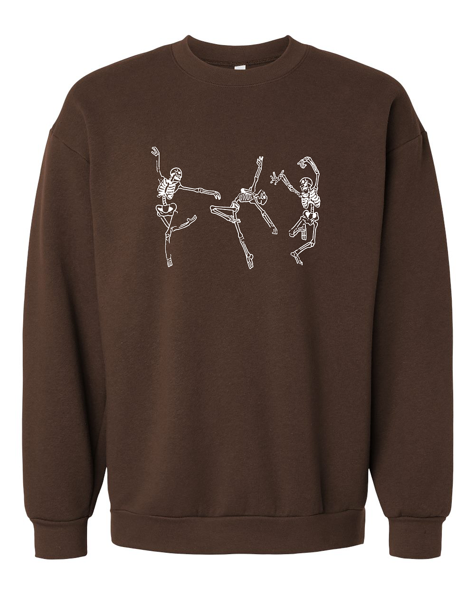Thumbnail: Dancing Skeletons Crew Sweatshirt