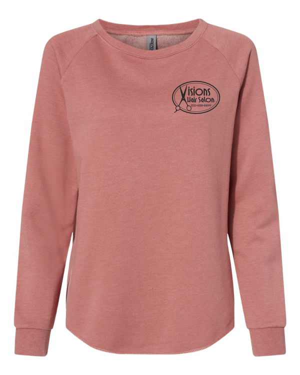 EMB Visions Women's Wave Wash Crew