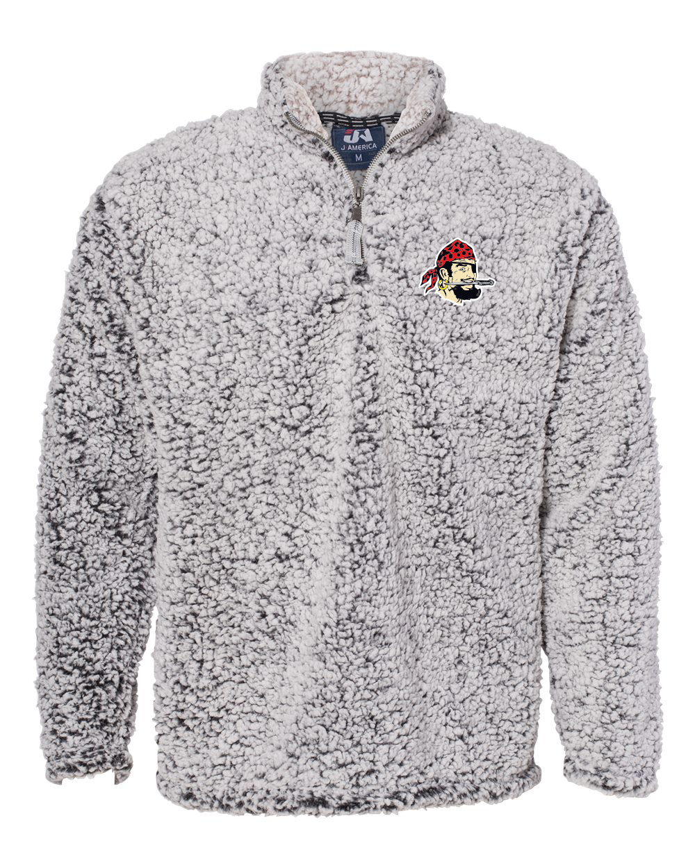 Red Raider Sherpa Quarter-Zip Pullover