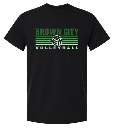Green Devil Volleyball Fade Shirt