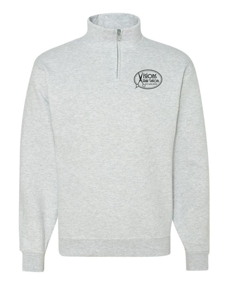 EMB Visions 1/4 Zip Sweatshirt Solid Logo