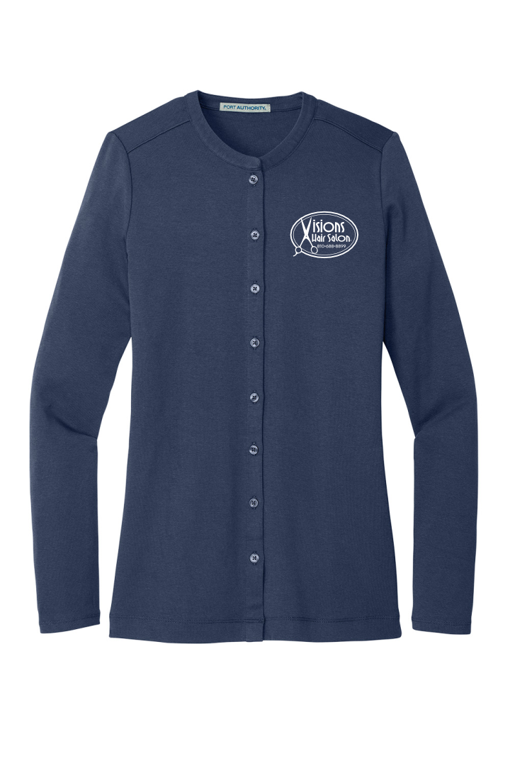 Thumbnail: EMB Visions Women's Stretch Button Front Cardigan