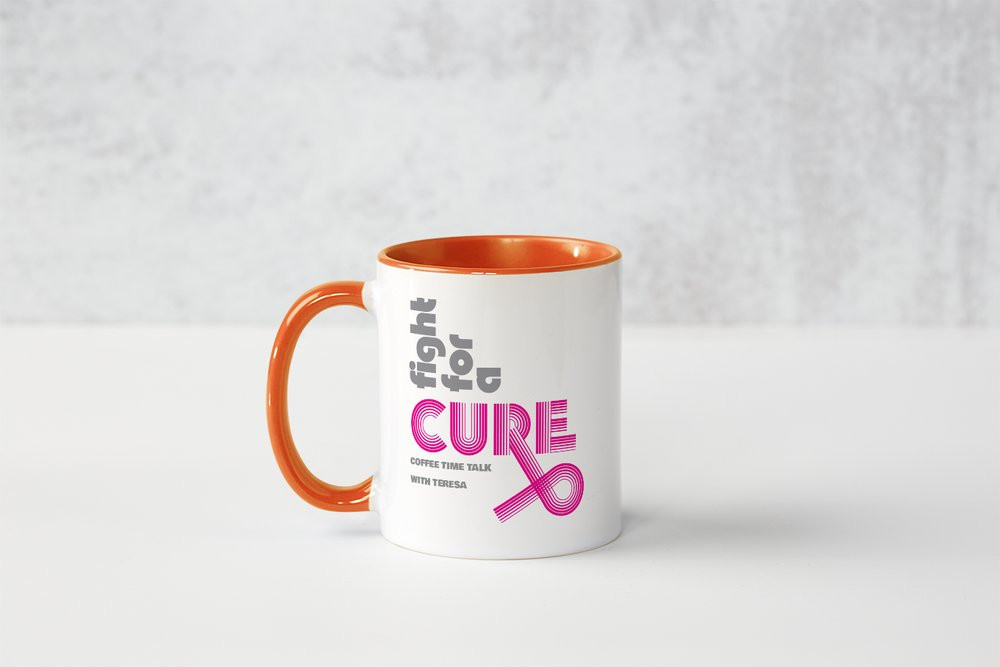 Fight For A Cure Custom Mug