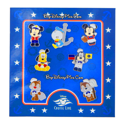 Cruise Line Disney 4 Pin Set | BuyDisneyPins
