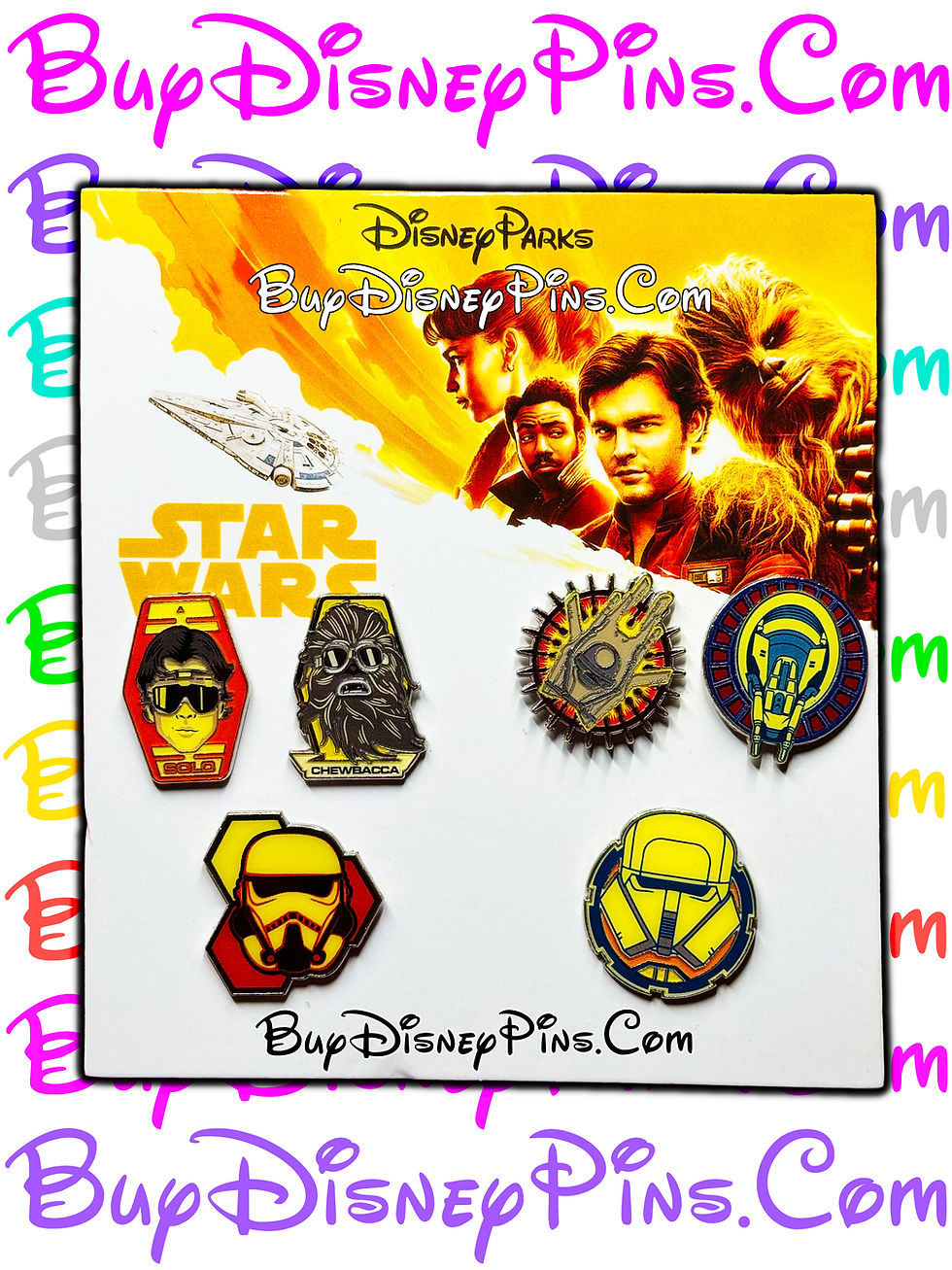 Thumbnail: Star Wars Solo Movie 6 Pin Set