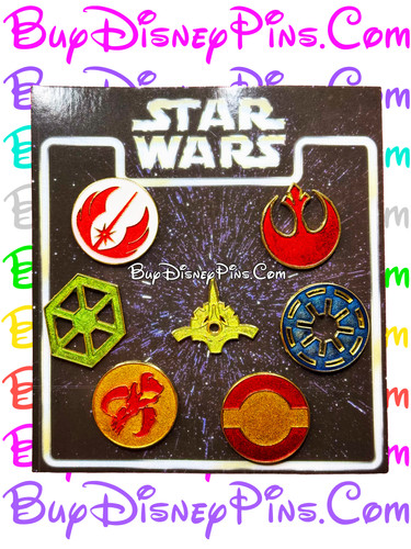 Star Wars Emblem Logos 7 Pin Set | BuyDisneyPins