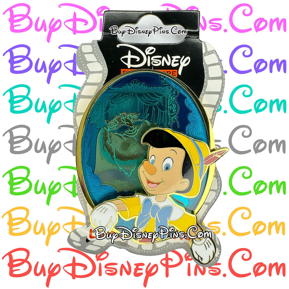 Thumbnail: Pinocchio & Stromboli Disney Pin Fairytale Series LE 400