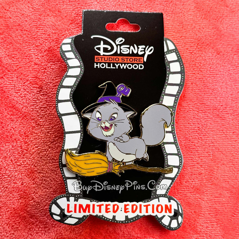 Thumbnail: Yzma Cats on Brooms Halloween Witch Series LE 300