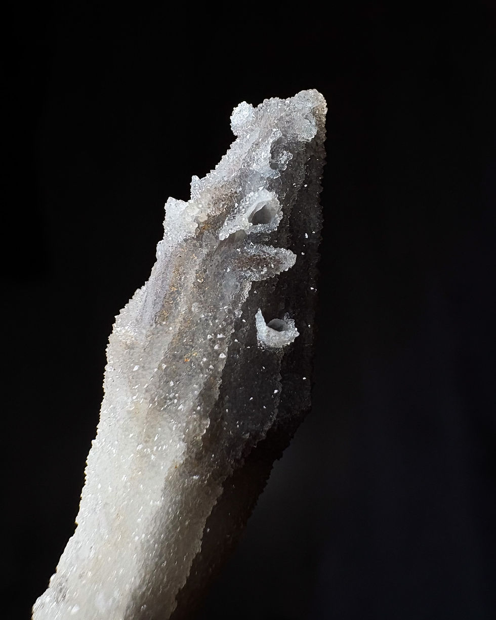 Thumbnail: Pseudomorfo - Cuarzo después de calcita