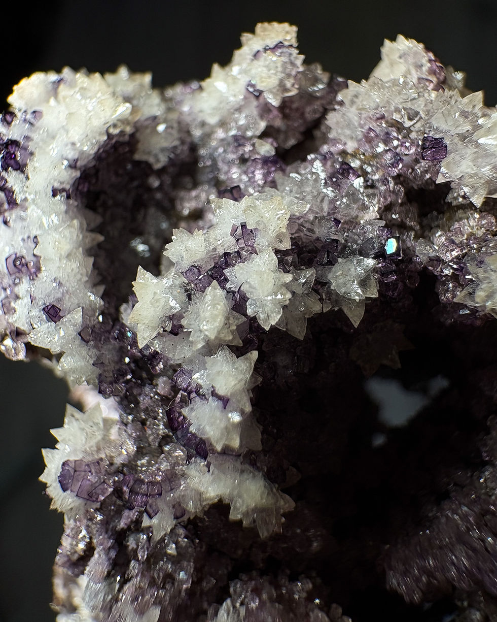 Thumbnail: Fluorita y calcita - Mina Inglaterra