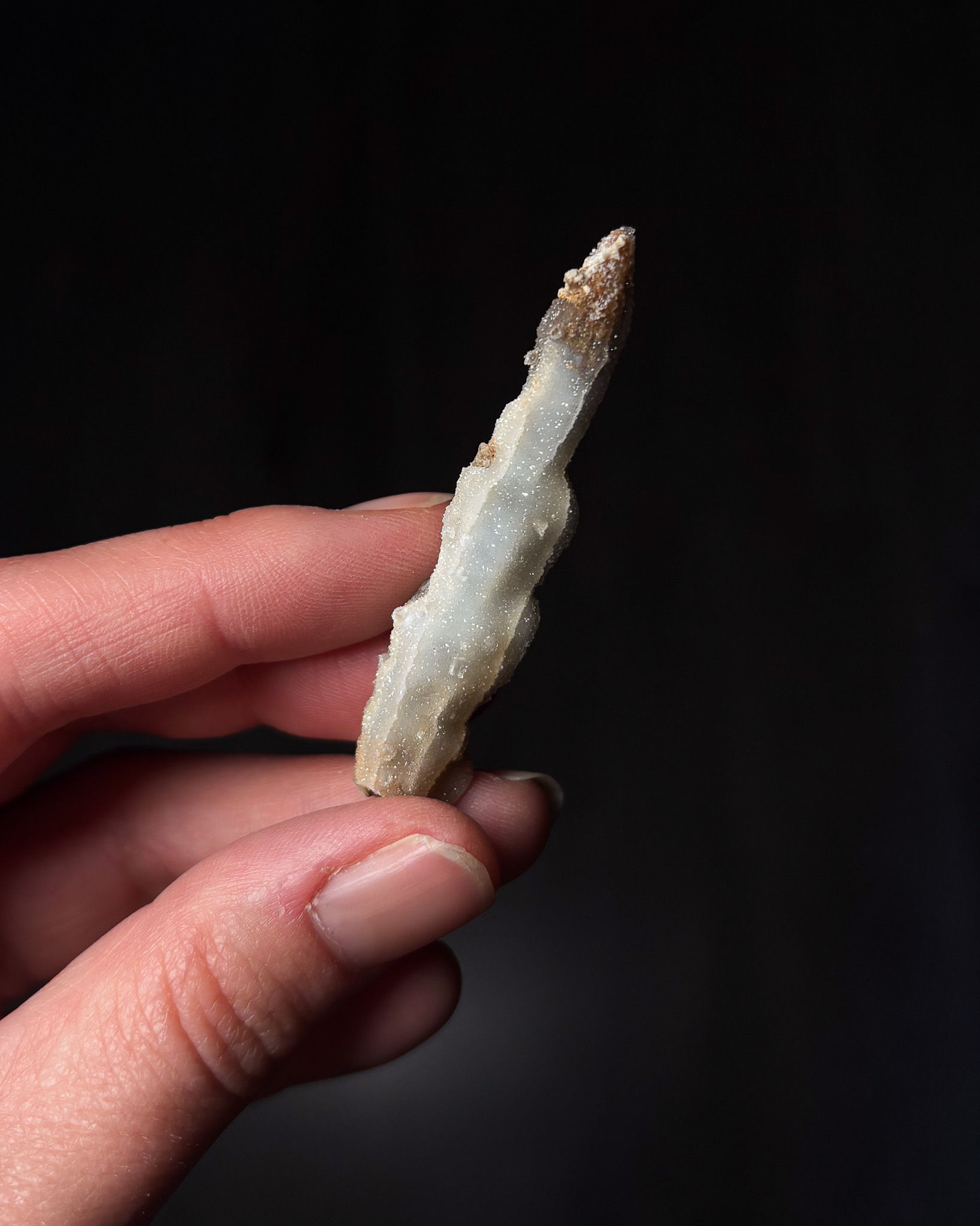 Pseudomorfos - cuarzo después de calcita