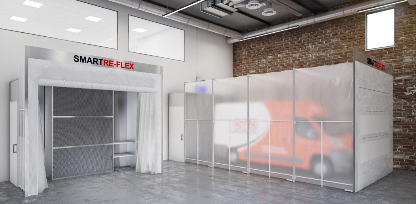 SMARTRE-FLEX (Internal) Spray Booths - Large