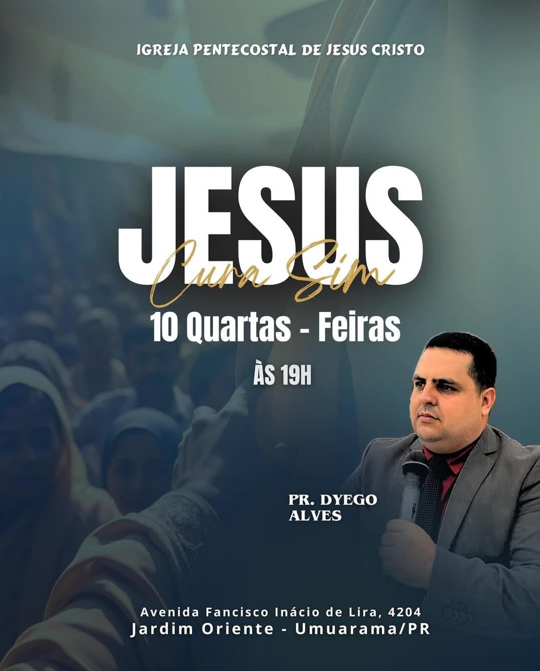Quarta-Feira Campanha Jesus Cura Sim