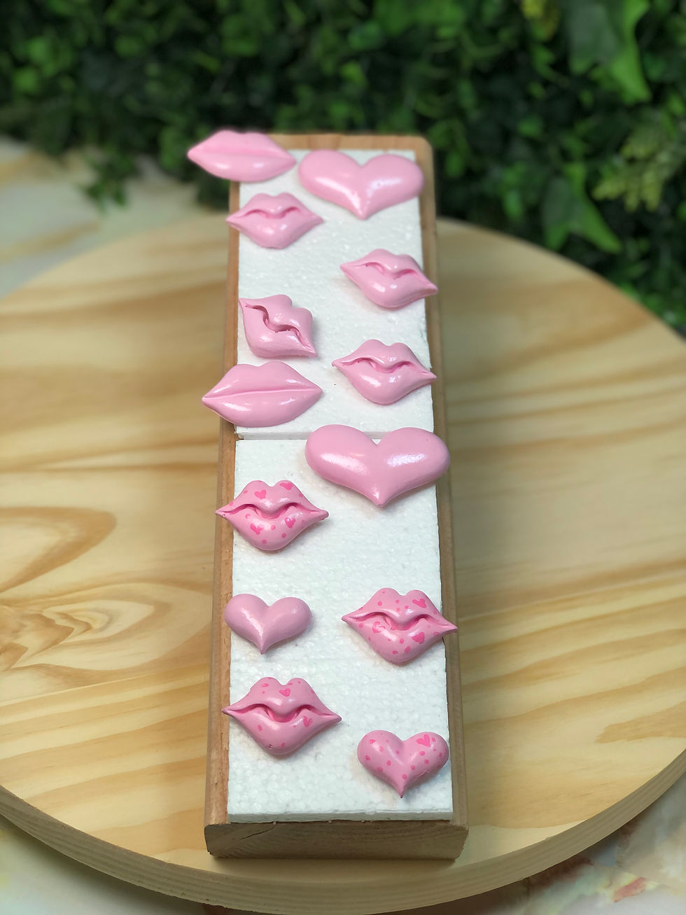 Thumbnail: Hand Painted Resin Corkboard Pins (4 set)