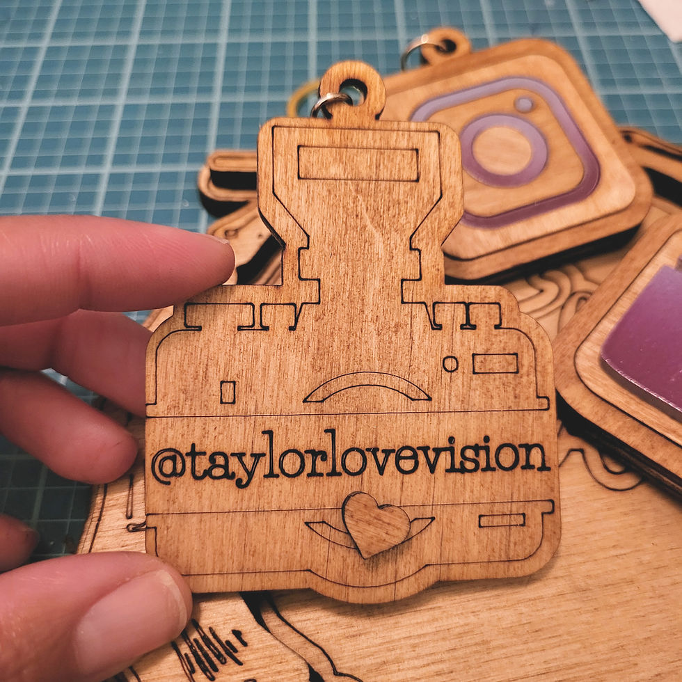 Personalized "Nice To Meet You" keychain