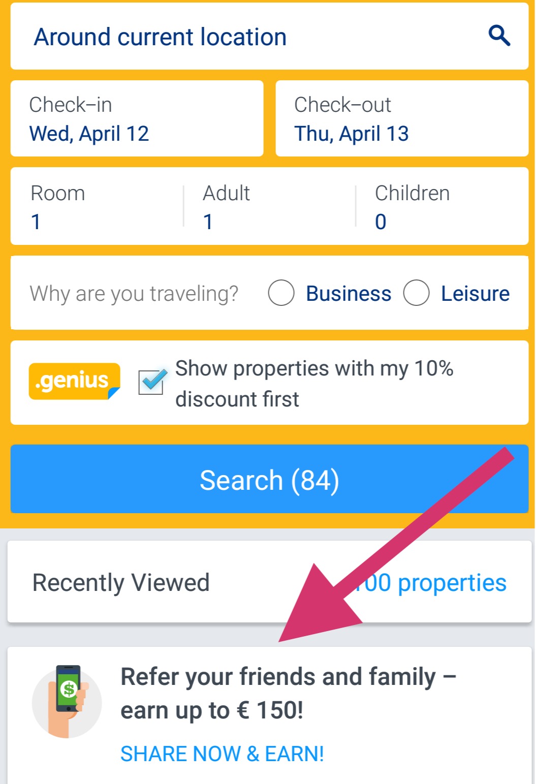optimal referal program for OTAs
