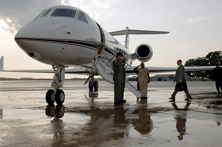private jet travel trend