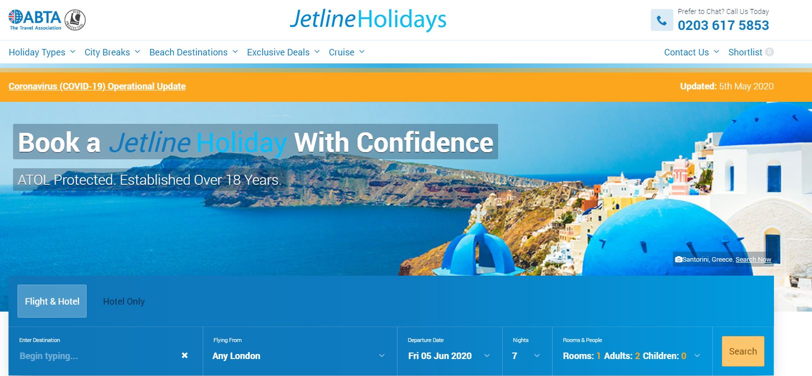 Jetline Holidays