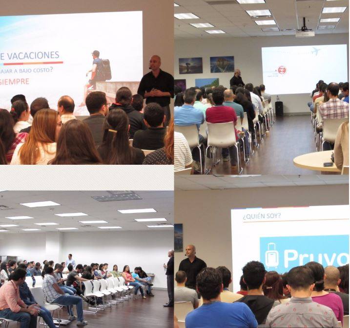 Pruvo public speaking engagement