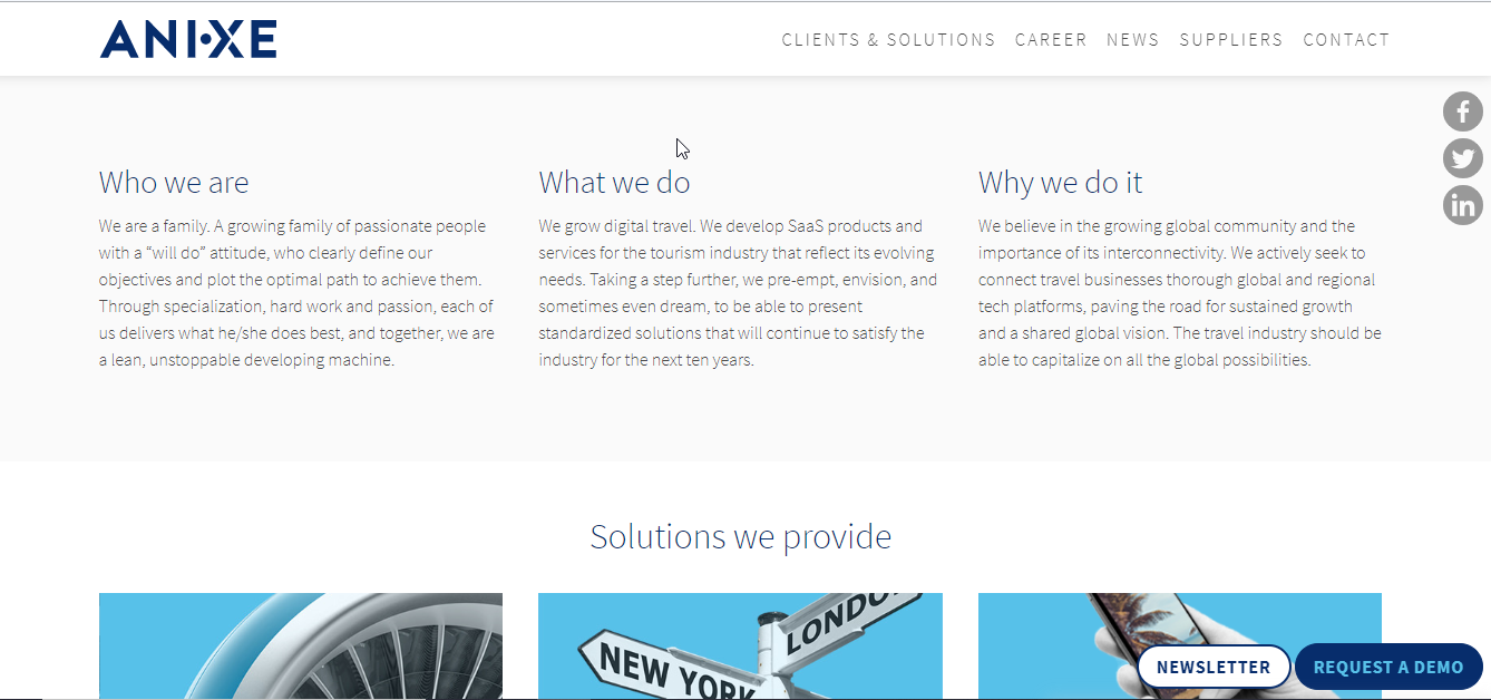 Anixe IT platform