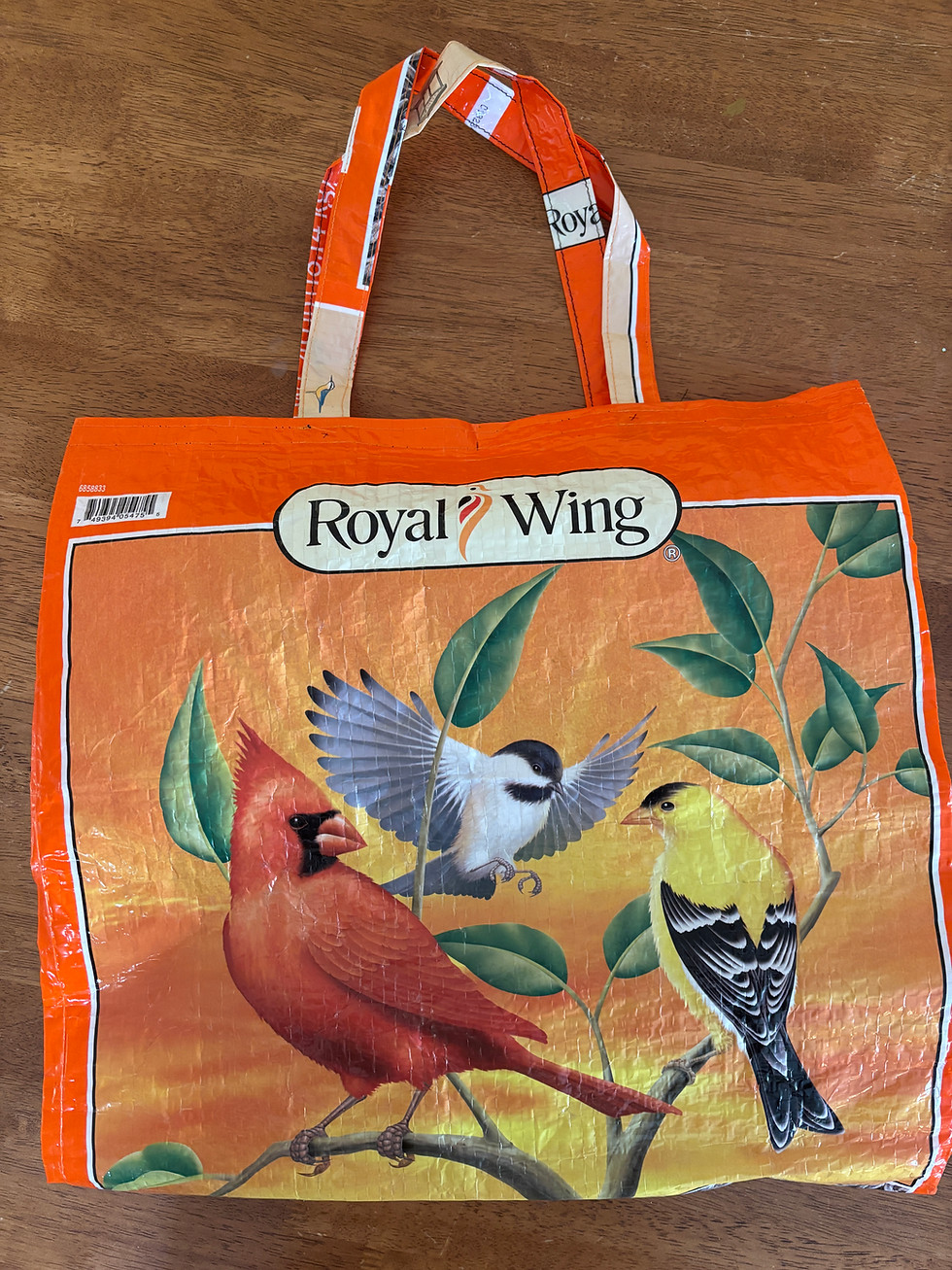 Thumbnail: DeVerano Upcycled Grain Sac Tote Bags