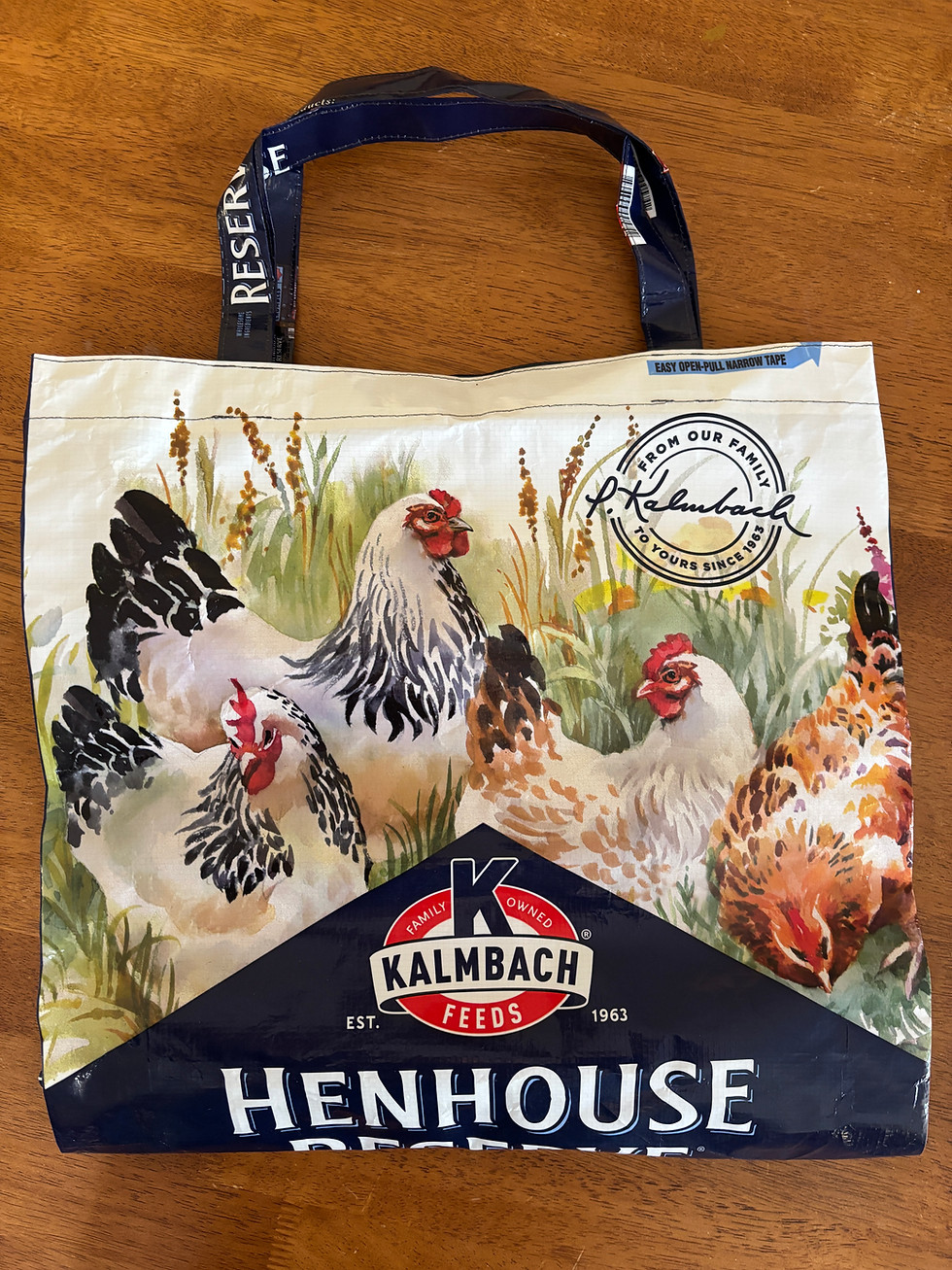 Thumbnail: DeVerano Upcycled Grain Sac Tote Bags